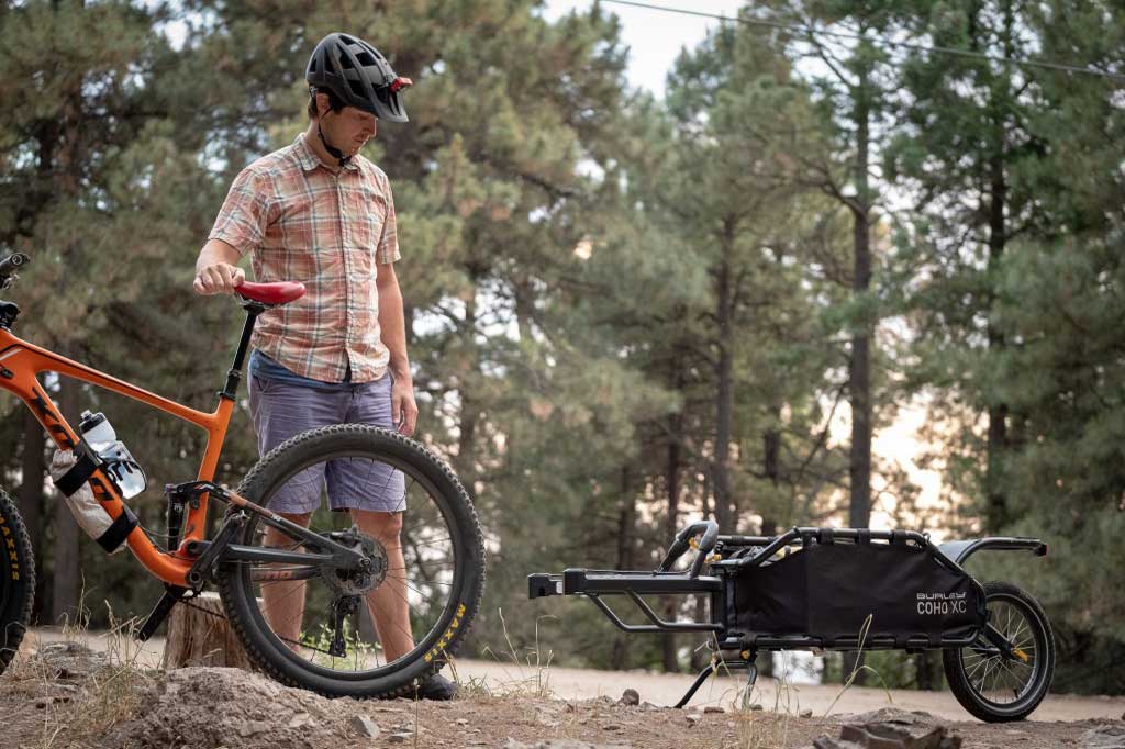 Electric Bike Trip with Trailer